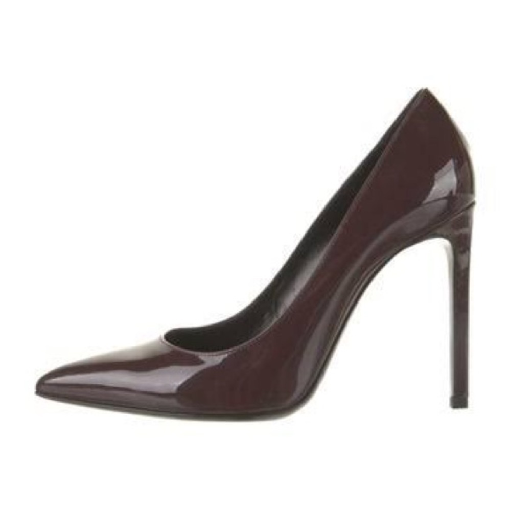 Saint Laurent Burgundy Heels